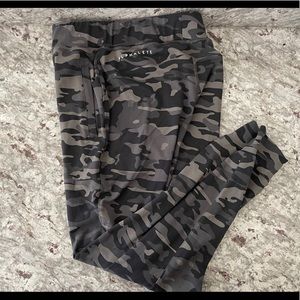 Alphalete Womens Premium Jogger - Grey Camo